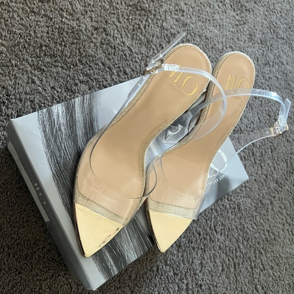 JLO Biancah Clear heels size 6 EUC - Picture 6 of 11